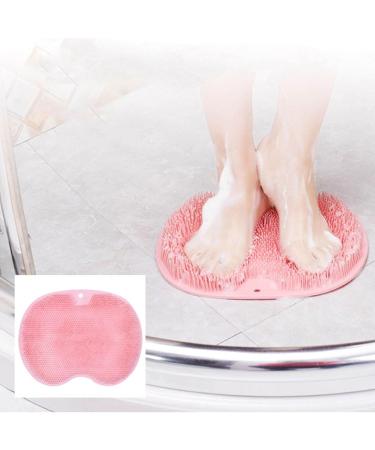 Jomewory Silicone Shower Foot Scrubber - Slide-Resistant Body Washer with Suction Cup for Gentle Cleaning & Dead Skin Removal - Ideal for Women - Buy Online on GoSupps.com