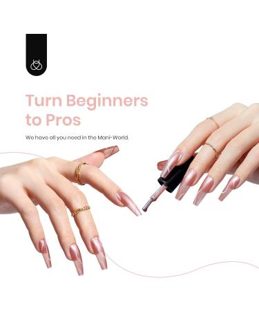 Beetles Gel Polish Nail Set - Old Money Collection | 6 Glitter Colors | Soak Off UV LED Manicure Kit for Women & Girls - Buy Online on GoSupps.com