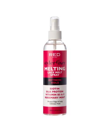 Kiss Lace Melting and Holding Spray - Strong Hair Adhesive for Wigs Glueless Front Lace Bond (Extreme Hold)