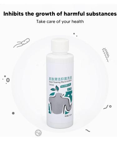 Shanrya Waterless Body Wash Homemade Waterless Moisturizing Body Bath for Hospital Patients 120ml - Buy Online on GoSupps.com