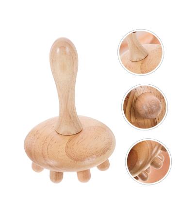 Fomiyes 2st Meridian Massage Brush & Wooden Scalp Comb | Antistatic Natural Wide Tooth Massage Tool for Relaxation - Buy Online on GoSupps.com