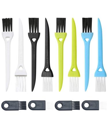 Replacement Shaver Cleaning Brush Cleaning Brush for Electric Shaver Plastic Shaver Cleaning Brush Razor Cleaner Set Mini Hair Brush Remover Trimmer Keyboard Brush Duster Cleaner 12pc