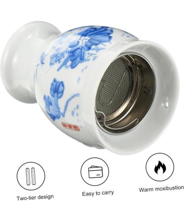Healvian Electric Moxibustion Cup - Chinese Style Massage Pot & Acupuncture Device for Body Care - Buy Online on GoSupps.com