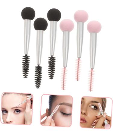 PLAFOPE 6pcs Sponge Makeup Brush Mushroom Makeup Sponge Beauty Sponge Brush Makeup Concealer Aluminum Tube - Buy Online on GoSupps.com