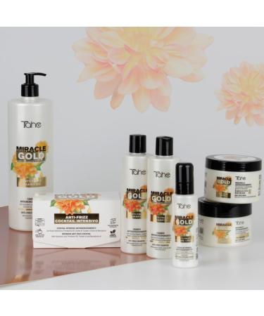 Buy Miracle Gold Anti Frizz Thick Hair Mask 1000 ML | Nourishing Hair Treatment for All Hair Types | International Shipping Available - Buy Online on GoSupps.com