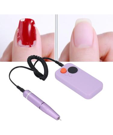 30000 Rpm Electric Nail Drill Compact and Lightweight Multifunctional with LED Digital Display for Filing Polishing and Removing Cuticles (PURPLE) - Buy Online on GoSupps.com