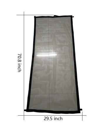 Retractable Indoor Pet Safety Mesh Door | Easy Install for Doors, Bedrooms, Stairs & Kitchens (180x75cm) - Buy Online on GoSupps.com