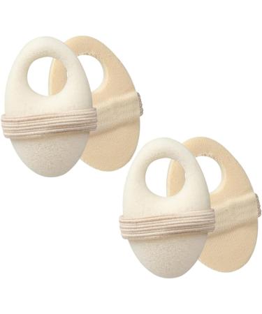 FRCOLOR 6 Pairs Toe Corn Stickers Corn Cushions Foot Compact Metatarsal Pads Back Heel Sticker Daily Use Metatarsal Pads Portable Toe Cushion Replaceable Wear Sleeve Men and Women Elastic - Buy Online on GoSupps.com