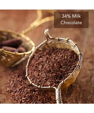 Kingsbridge Milk Chocolate Flakes - 34% Belgian Milk Chocolate Luxury Hot Chocolate | 2x250g Belgian Milk Chocolate 2 Pack - Buy Online on GoSupps.com