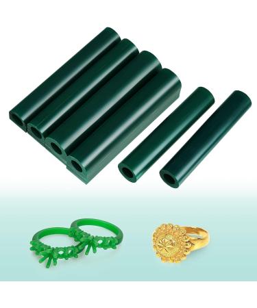 6 Green Carving Wax Ring Tubes for Jewelry Casting Mold Kit - Various Sizes - Buy Online on GoSupps.com