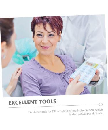 Beavorty 60 PTH Tooth Jewelry - Crystal Tooth Gems & Decorative Nail Decorations | White Street Stones - DIY Diamond Nail Art - Buy Online on GoSupps.com