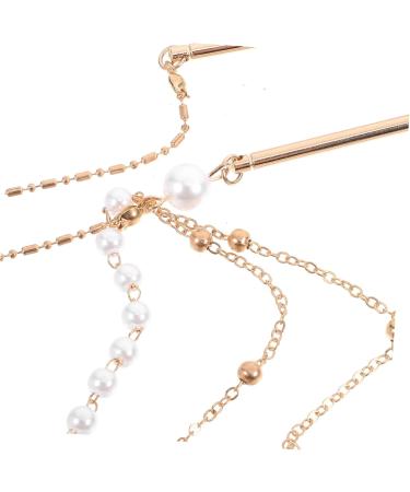 Hairpin Hair Pins Hair Accessories Vintage Hair Pin Antique Hair Stick Chinese Hair Chopsticks Tassel Hair Stick Metal Chopsticks Double Chain Hair Stick China Zinc Alloy Hanfu - Buy Online on GoSupps.com