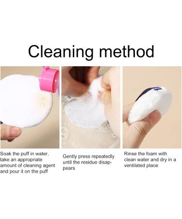 Powder Puff Multipurpose Highly Absorbent Practical Dry Wet Powder Cream Makeup Puff Sponges Birthday Gift - Buy Online on GoSupps.com
