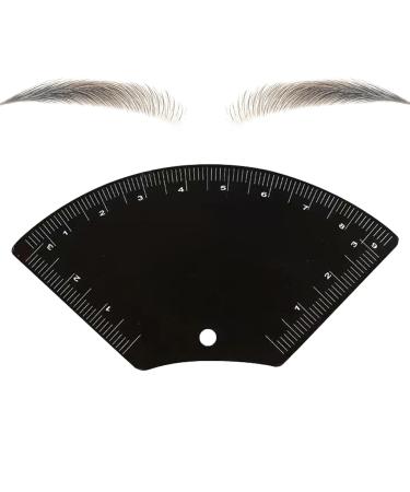 Eyebrow Chart RulerReusable Quick Drawing Eyebrow TemplateCosmetic Tools for Styling Makeup Table Spa Office Student Room Travel Wedding Hairdresser Student house Travel Vacation Fri