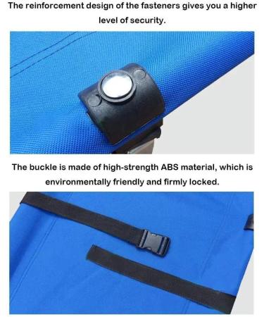 Emergency Rescue Flat Foldaway Portable Stretcher with 2 Wheels - for Hospital Clinic Home Sports Venues Ambulance - Weight Capacity 350 lb - Buy Online on GoSupps.com