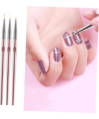 POPETPOP 4 Sets Poly Extension Gel Brush Adult Tiger Ears Headband Nail Art Tips Builder Brush Star Room Decor Japanese-style Nail Design Nylon Brush Pen Nail Art Pen Pull Pen - Buy Online on GoSupps.com