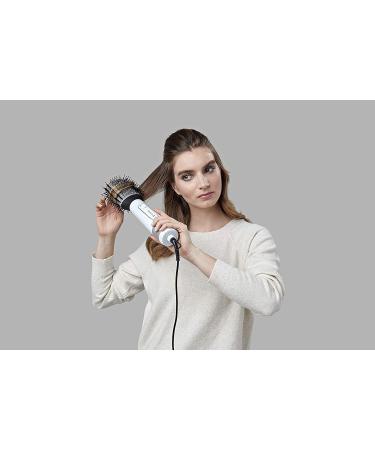 Remington Hydraluxe 2-in-1 Warm Air Brush & Hair Dryer - 1200W Moisture-Saving Ceramic 3 Heat/2 Blower Settings - Buy Online on GoSupps.com