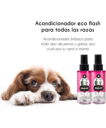 Petuxe Eco-Flash Pet Conditioner for Dogs & Cats - 100 ml | Detangling & Shine Effect | All Breeds - Buy Online on GoSupps.com
