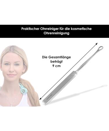 Durable 9 cm Ear Cleaner Scoop - Perfect Ear Swab for Effective Ear Cleaning | International Shipping Available - Buy Online on GoSupps.com