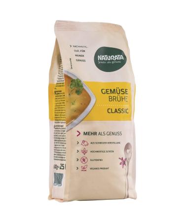 Naturata vegetable broth classic refill bag (2 x 500 gr) 500 g (pack of 2)