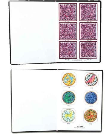 Toplionace Visual Test Charts - Random Dot Stereograms Color Blindness & Astigmatism Amsler Test Chart with 2 Glasses | International Shipping Available - Buy Online on GoSupps.com
