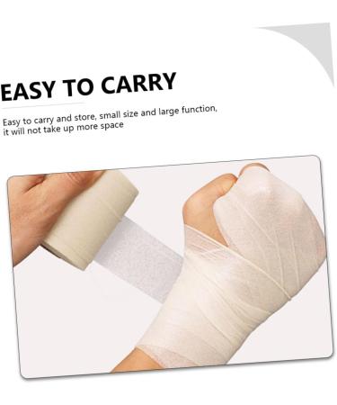 NOLITOY Sports Self-Adherent Tape for Ankle Sprains - Medical Prewrap Athletic Tape - 2 Rolls Khaki 6.5x6.5x6CM - Ideal for Injury Support & Prevention - International Shipping Available - Buy Online on GoSupps.com