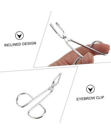 FOMIYES Professional Stainless Steel Tweezers Kit for Men - Straight Tip Eyebrow Tweezers Set with Double Knife Handle - Buy Online on GoSupps.com