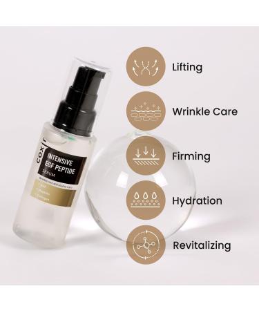Coxir Intensive EGF Peptide Gift Set | Best Birthday Present | Foam Cleanser Serum & Cream | EGF Peptide Niacinamide Collagen | Lifting & Firming Korean Skincare - Buy Online on GoSupps.com