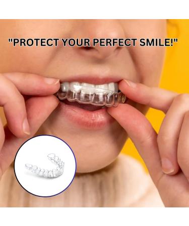 Custom Upper & Lower Teeth Retainer | Perfect Fit At-Home Replacement Kit | Clear Dental Retainer for Teeth Stability - Buy Online on GoSupps.com