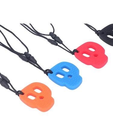 SPYMINNPOO Chew Chains for Sensory Kids | 5 Pack Silicone Oral Motor Aids for Boys & Girls - Buy Online on GoSupps.com