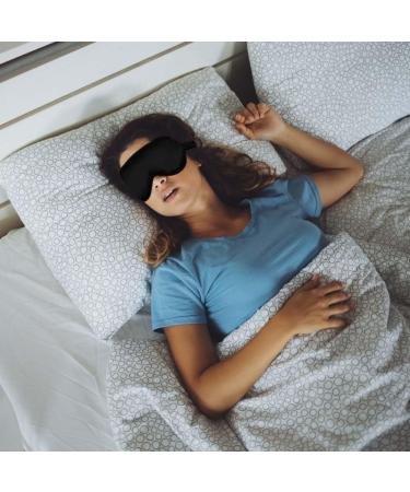 3 Pcs Silk Eye Mask Set with Ear Plugs | Organic Natural Silk Noise Cancelling | Soft & Breathable Blackout Eye Mask for Sleep - Buy Online on GoSupps.com