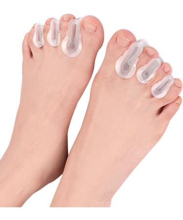 Hammer Toe Cushion Pad 3 Pairs - Medical Grade Silicone - Toe Corrector and Separator - Buy Online on GoSupps.com