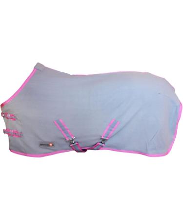 Buy RL24 Sweat Rug BASICLINE - Breathable Light Grey Fleece Transport Blanket for Horses 115cm | International Shipping Available - Buy Online on GoSupps.com