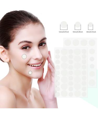 180Count Invisible Acne Patch Hydrocolloid Blemish Dots Patch Acne Pimple Patch Facial Acne Stickers for Face Skin Care 3 Sizes - Buy Online on GoSupps.com