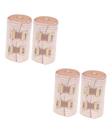 Healeved 4 Rolls Sports pre wrap for Hair Sports wrap Tape Tensor Foot wrap Non fibers Calf Hand