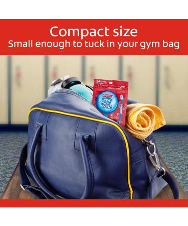 Colgate Optic White Wisp Disposable Mini Toothbrush Cool Mint 24 Count - Pack of 4 - Buy Online on GoSupps.com