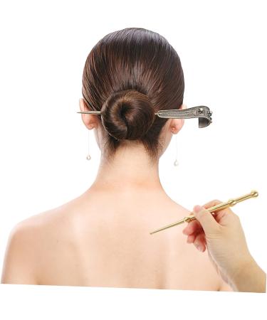 Healeved Muscle Pulling Rod - Manual Acupressure Pen & Back Massager - Travel Size 2pcs Brass Golden Massage Tools - Buy Online on GoSupps.com