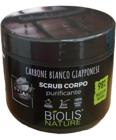 Biolis Purifying Body Scrub with Japanese White Charcoal 730g - Buy Online on GoSupps.com