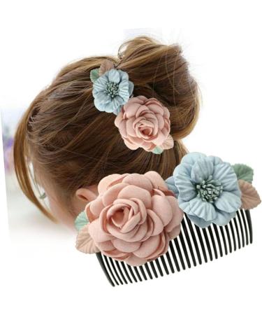 Didiseaon Hair Teasing Comb Bridal Hair Clip Flower Hair Clips for Women Barrettes for Women Hair Jewels for Women Combs for Women Bride Hair Clip Bangs Comb Korean Version Women's - Buy Online on GoSupps.com