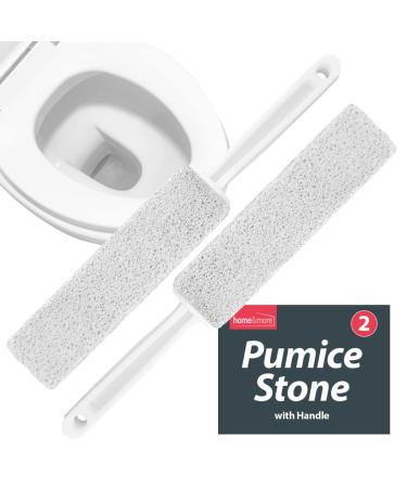 2pk Pumice Stone for Toilet Cleaning | Removes Limescale Toilet Pumice Cleaning Stone with Handle | Toilet Stone Cleaner | Toilet Pumice Stone Toilet Cleaner | Pumice Stone for Cleaning Pumice Stone - Buy Online on GoSupps.com