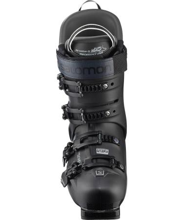 Salomon S/Pro 100 GW Men's Ski Boots - Black/Belluga/Dark Silver Metallic - Size 12/12.5 (30/30.5) - Buy Online on GoSupps.com