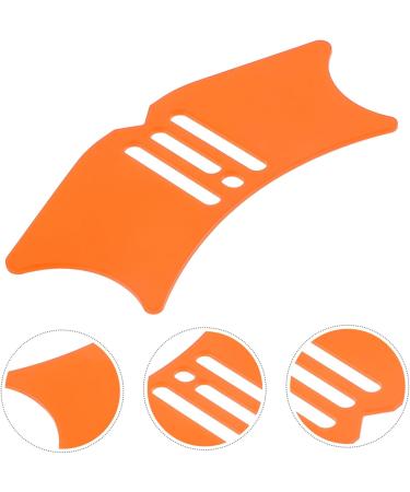 Beavorty Silicone Makeup Applicator Silicone Eyeliner Eyelash Applicator Eye Makeup Tool Make up Tools for Eyes Eyeliner Stencils Eye Protection Shield Mold Blindfold Orange Miss 10.3x3.8cm Orange - Buy Online on GoSupps.com