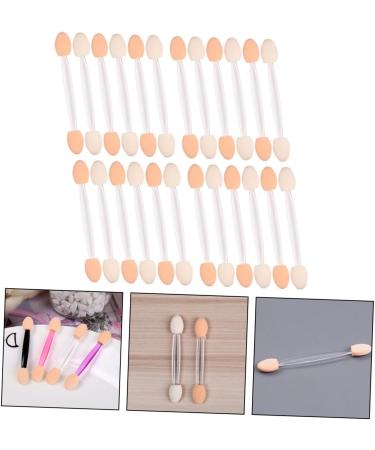 Balacoo 50pcs Two-color Eyeshadow Brush Beauty Sponges Makeup Eyeshadow Disposable Eyeshadow Sticks Make up - Buy Online on GoSupps.com