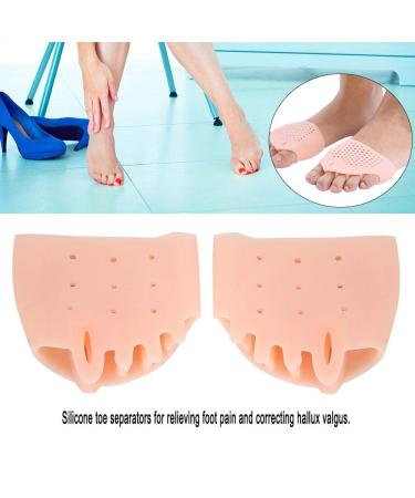 Filfeel Silicone Toes Corrector | Bunion & Hallux Valgus Support | Pain Relief & Foot Care - Skin Color - Buy Online on GoSupps.com
