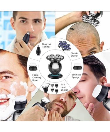 5 in 1 Electric Razor for Men - Cordless Bald Head Shaver & Grooming Kit | Multifunctional USB Charging Hair Trimmer - Shop Now - Buy Online on GoSupps.com