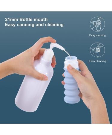 MeFold Silicone Travel Shampoo Bottles Kit - TSA Approved, Leakproof, Collapsible Toiletry Containers - BPA Free, 5 Piece Set for Liquid Toiletries - Airport Travel Accessories - Buy Online on GoSupps.com