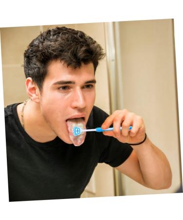 Healeved 4-Piece Nano Tongue Cleaning & Silicone Toothbrush Set - Adult Oral Care with Metal Spatula & Plastic Cleaner for Fresh Breath - Buy Online on GoSupps.com