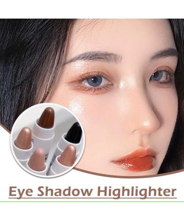  Generisch Korean Cosmetics Eyeshadow and Highlighter 2 in 1 Multifunctional Easy to Use Shiny Colors (Smoky Black) - Buy Online on GoSupps.com