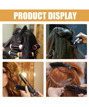 minkissy Hair Sectioning Grip Clips Hair Stylist Nonslip Hair Clips Comb Alligator Hair Clips for Salon Home Styling Haircuts Dying Hair DIY Accessories Black - Buy Online on GoSupps.com