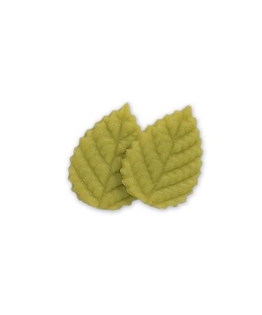Rose leaves made of marzipan 20 pieces